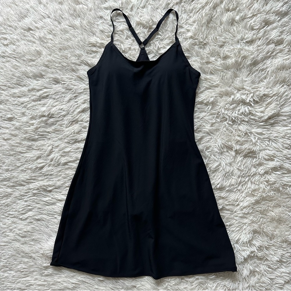 Outdoor Voices Black Athletic Dress XS Built In Shorts